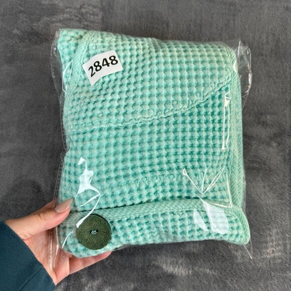 Focus Lagenlook Waffle tecture Jacket blouse top Pockets Buttons SZ Small Fairy - Picture 10 of 10